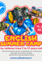 English camp – angļu valodas nometne attēls