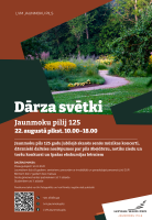 LVM Jaunmoku pils Dārza svētki 