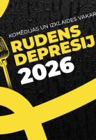 Komēdijas un izklaides vakars - RUDENS DEPRESIJA 2026 / VALMIERA attēls