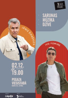 Ivo FOMINS un Jānis ŠIPKĒVICS | Sarunas, mūzika, dzīve attēls