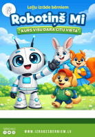 ROBOTIŅŠ MI - KURŠ VISU DARA CITU VIETĀ leļļu izrāde bērniem / TEĀTRIS UN ES attēls