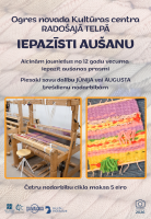 Nodarbību cikls IEPAZĪSTI AUŠANU attēls