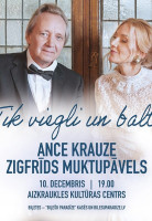 TIK VIEGLI UN BALTI | Ance Krauze un Zigfrīds Muktupāvels Ziemassvētkos attēls