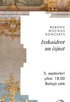 Baroka mūzikas koncerts “Izskaidrot un izjust. Afekti un elementi” Rundāles pilī attēls
