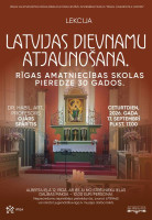 Lekcija “Latvijas dievnamu atjaunošana. Rīgas Amatniecības skolas pieredze 30 gados.” attēls
