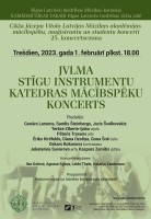 JVLMA Stīgu instrumentu katedras mācībspēku koncerts attēls