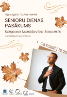 SENIORU DIENAS PASĀKUMS attēls