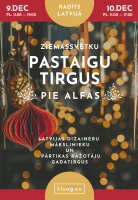 Ziemassvētku Pastaigu Tirgus Pie Alfas — Latvijas ražotāju, dizaineru un amatnieku tirgus attēls