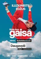 Iluzionists Edžus GAISĀ Daugavpilī attēls