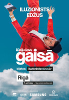 Iluzionists Edžus GAISĀ Rīgā attēls
