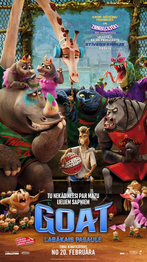 Animācijas filma GOAT: LABĀKAIS PASAULĒ attēls