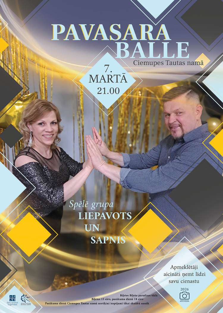 PAVASARA BALLE ar grupu LIEPAVOTS UN SAPNIS attēls