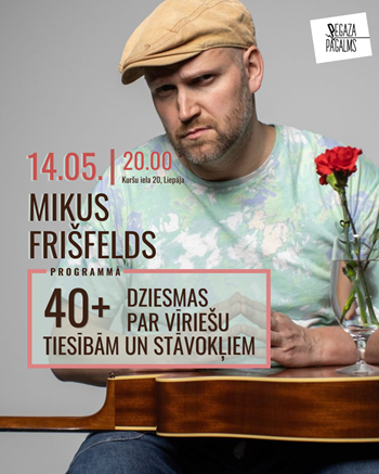 Mikus Frišfelds. 40+. Dziesmas par vīriešu tiesībām un stāvokļiem attēls