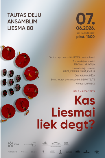 Tautas deju ansamblim LIESMA 80 | Jubilejas koncerts KAS LIESMAI LIEK DEGT? attēls